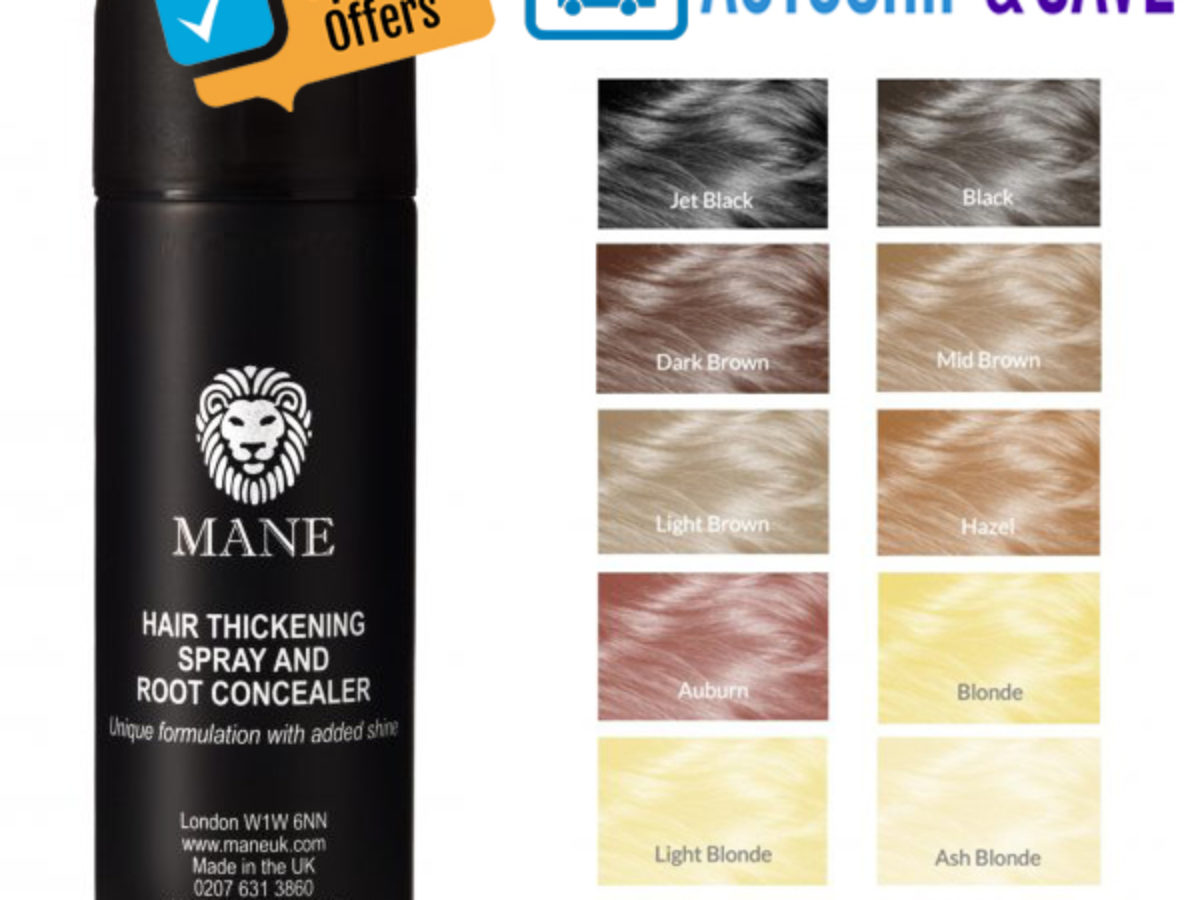 Autoship Mane Hair Thickening Spray & Root Concealer - MANE USA® Official  Site